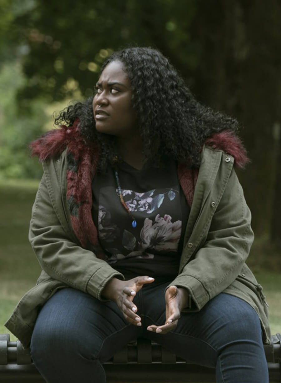 Danielle Brooks Peacemaker Leota Adebayo Green Jacket