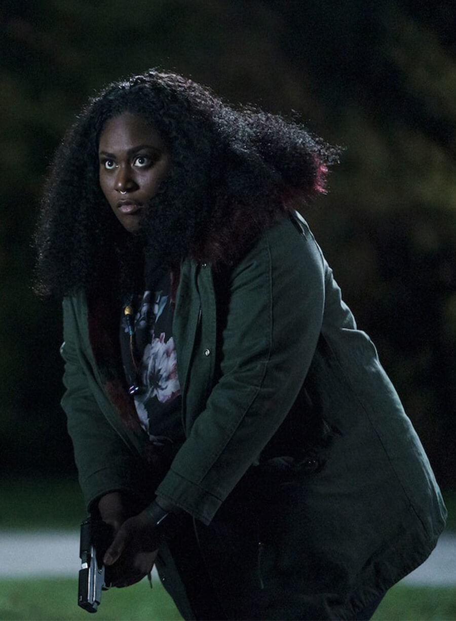Danielle Brooks Peacemaker Leota Adebayo Green Jacket