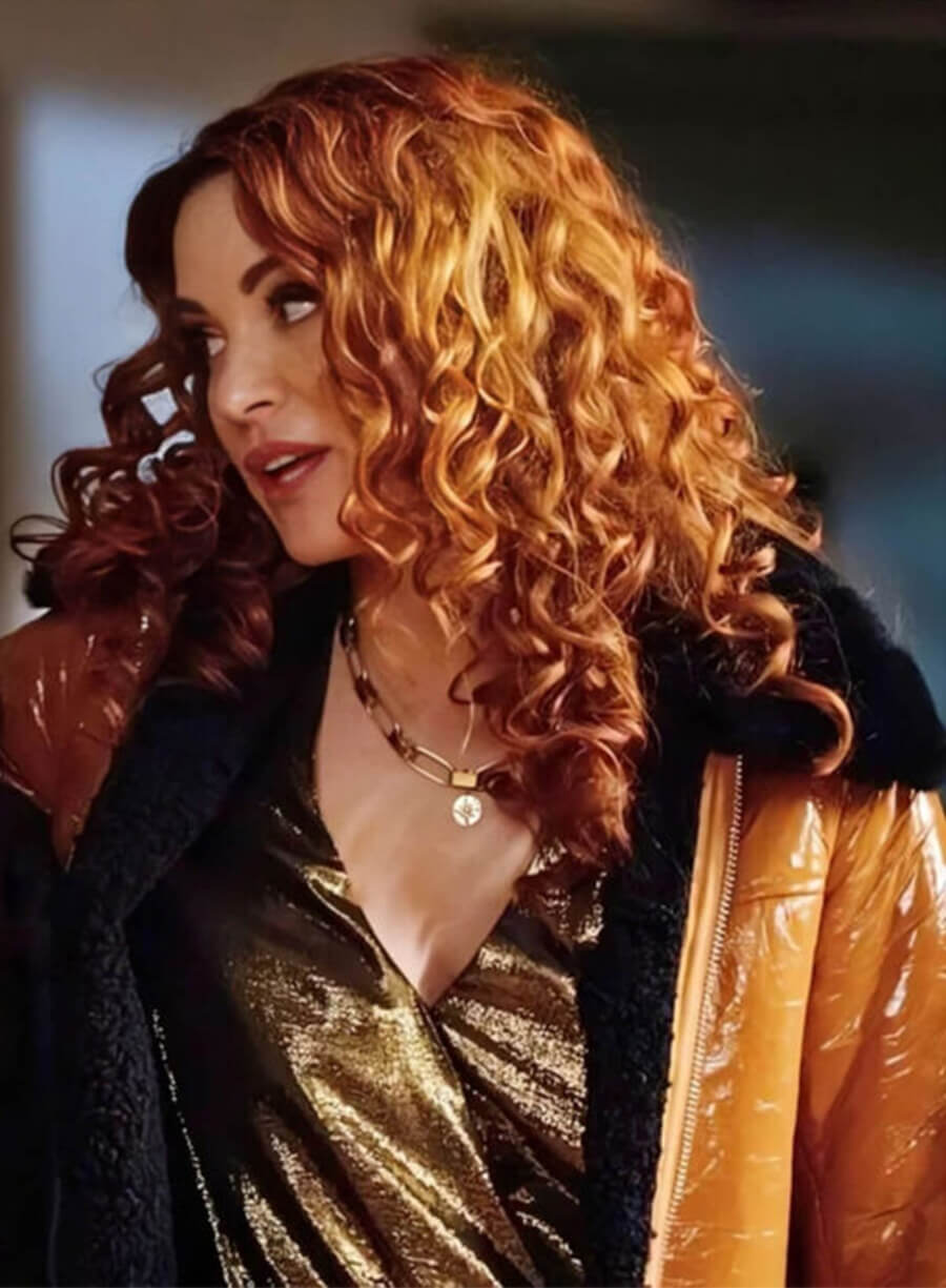 Danneel Ackles Supernatural Sister Jo Leather Fur Coat