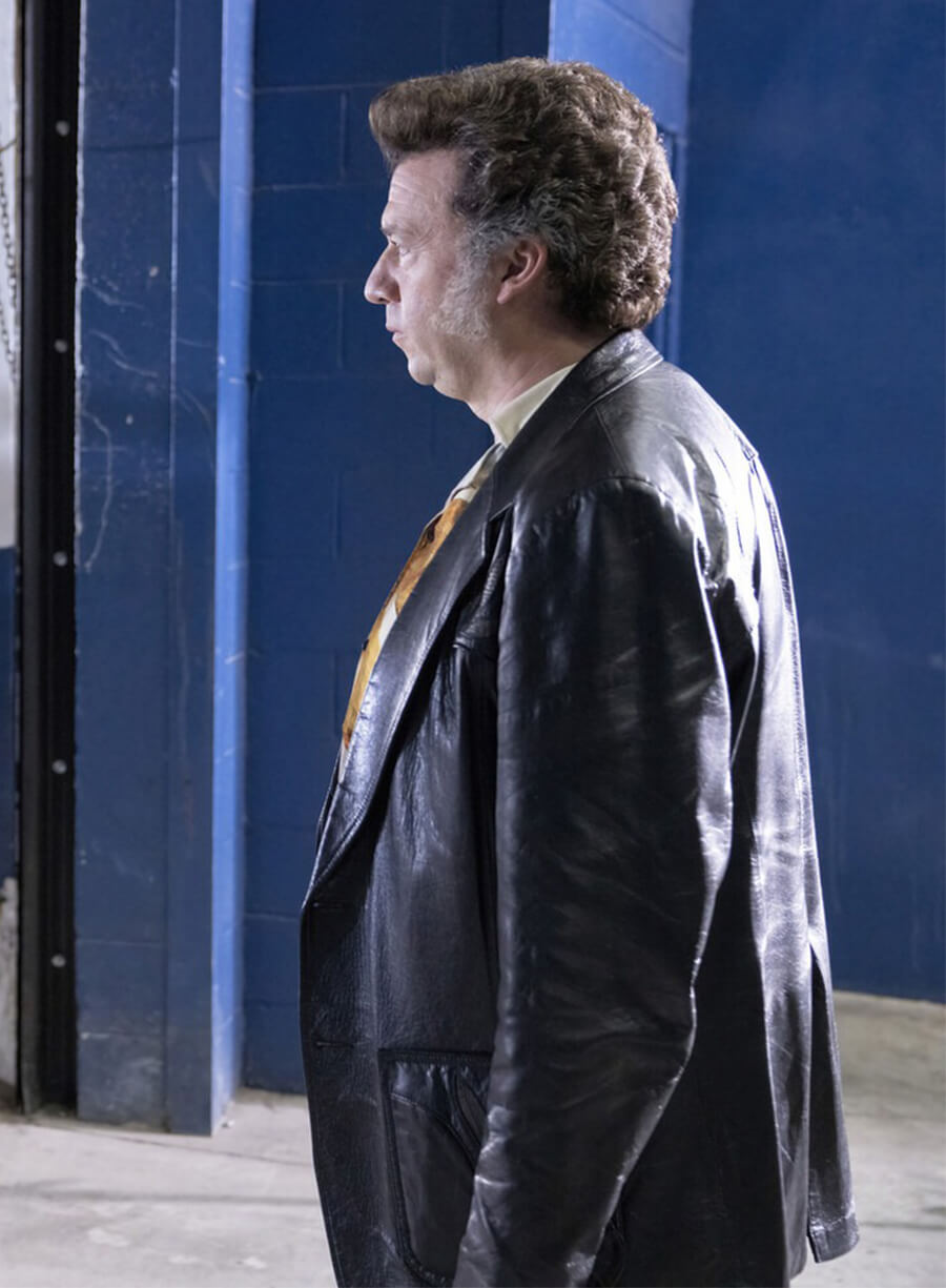  Danny McBride The Righteous Gemstones Jesse Leather Blazer 