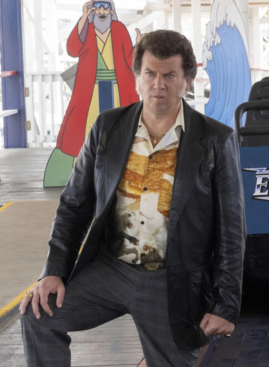  Danny McBride The Righteous Gemstones Jesse Leather Blazer 