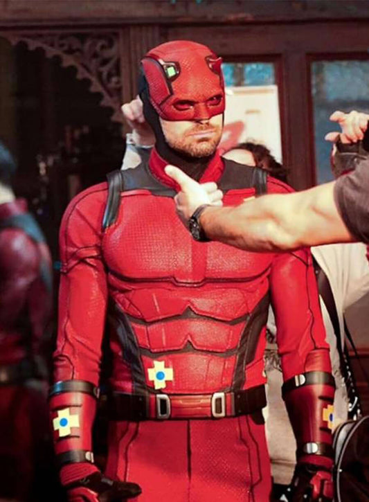 Daredevil Born Again Matt Murdock Red Jacket Costume 