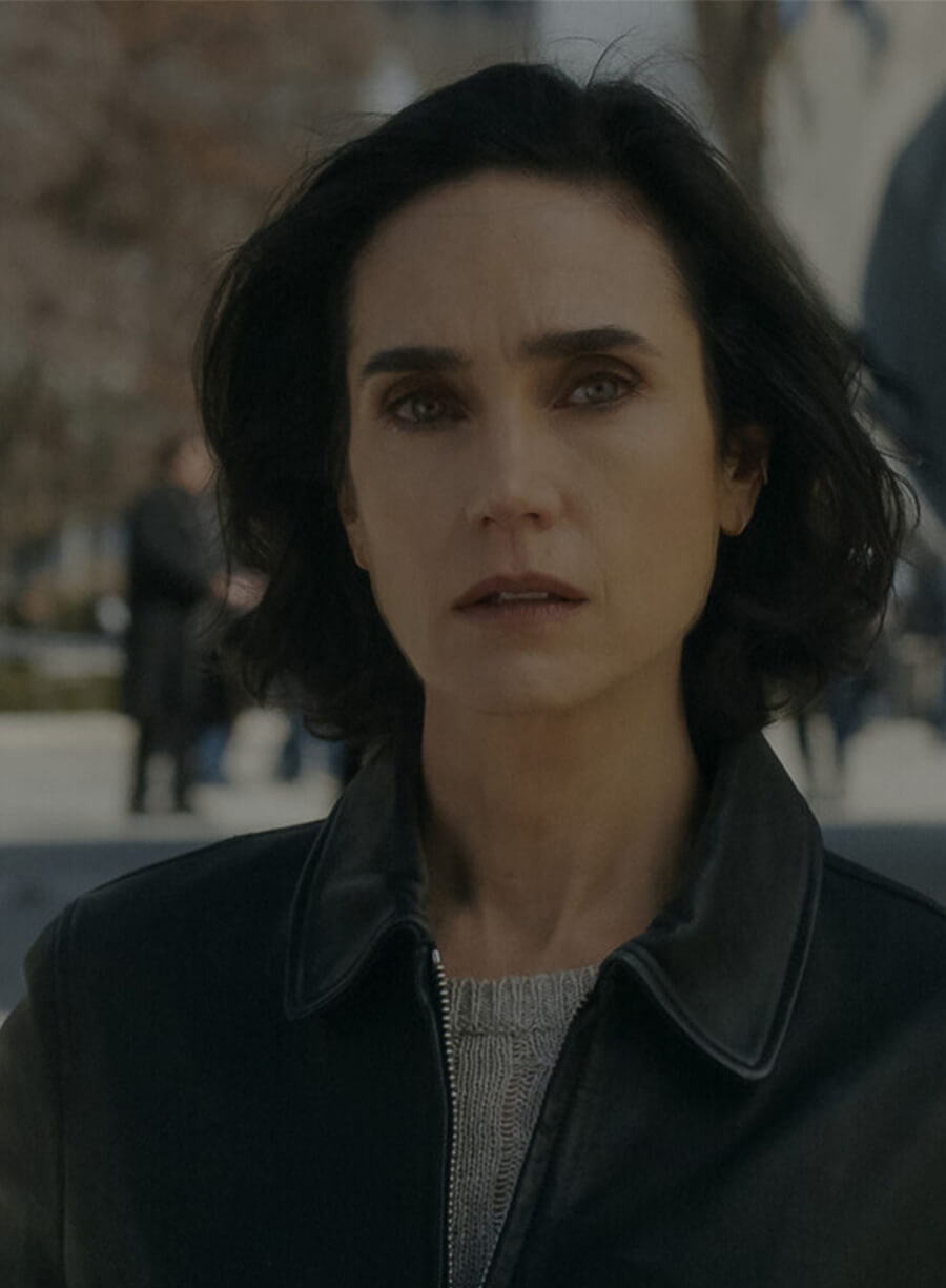 Dark Matter Jennifer Connelly Daniela Black Leather jacket