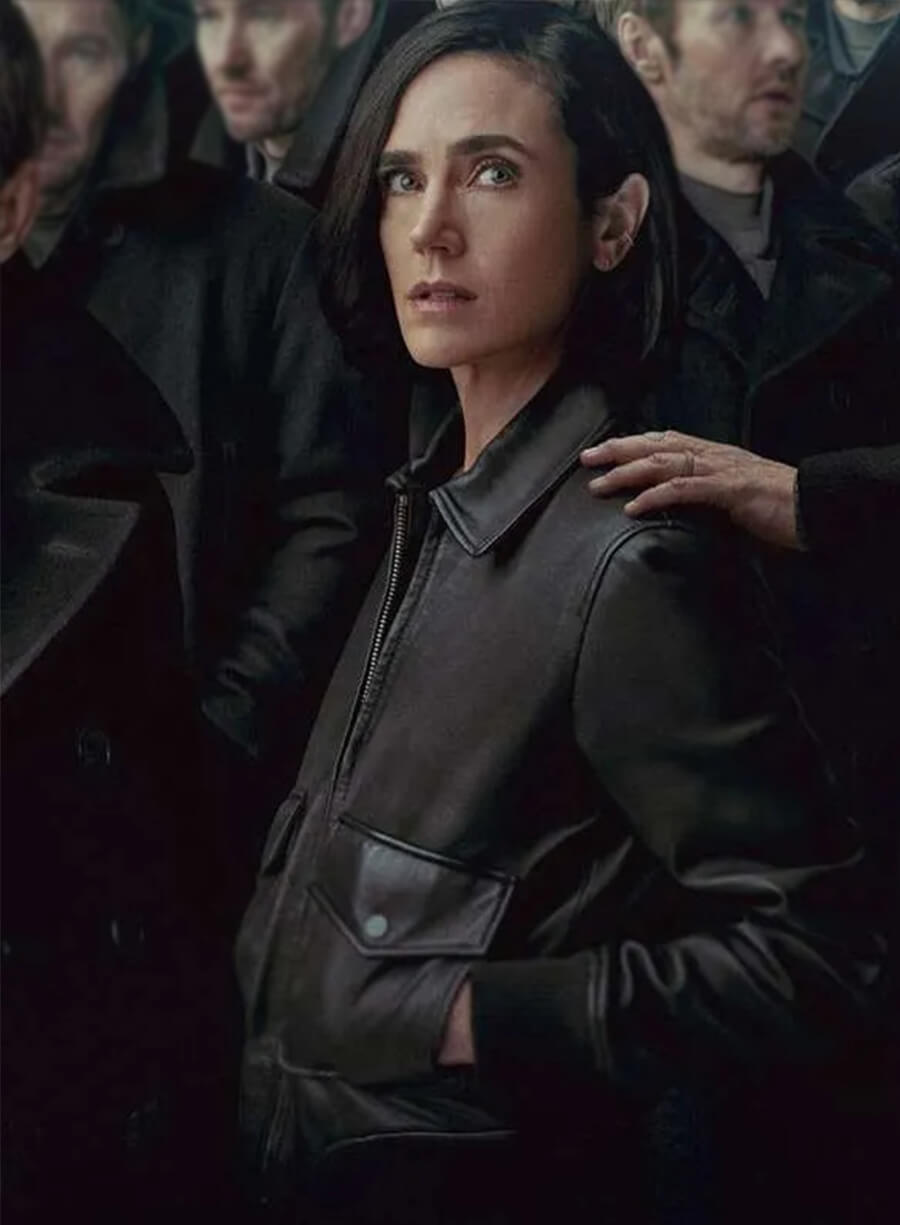 Dark Matter Jennifer Connelly Daniela Black Leather jacket