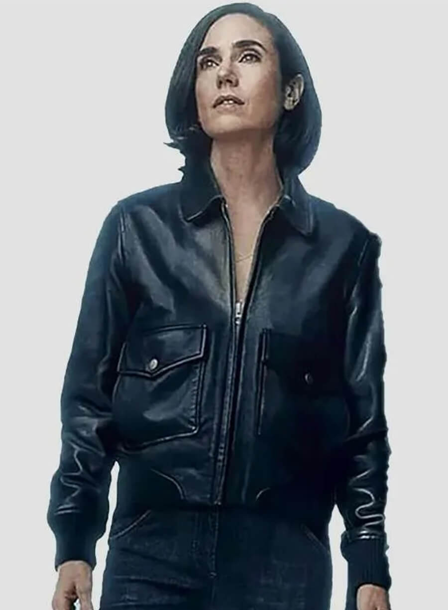 Dark Matter Jennifer Connelly Daniela Black Leather jacket