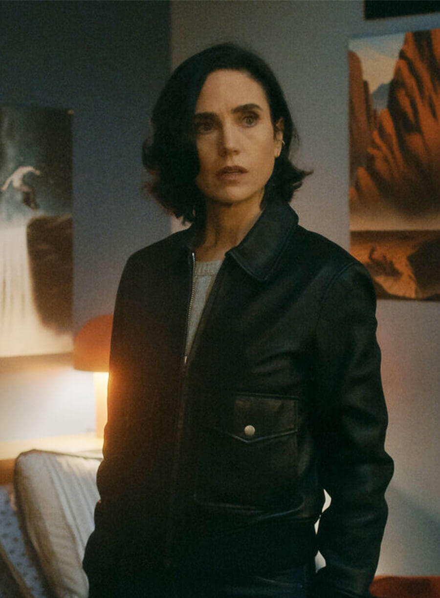 Dark Matter Jennifer Connelly Daniela Black Leather jacket