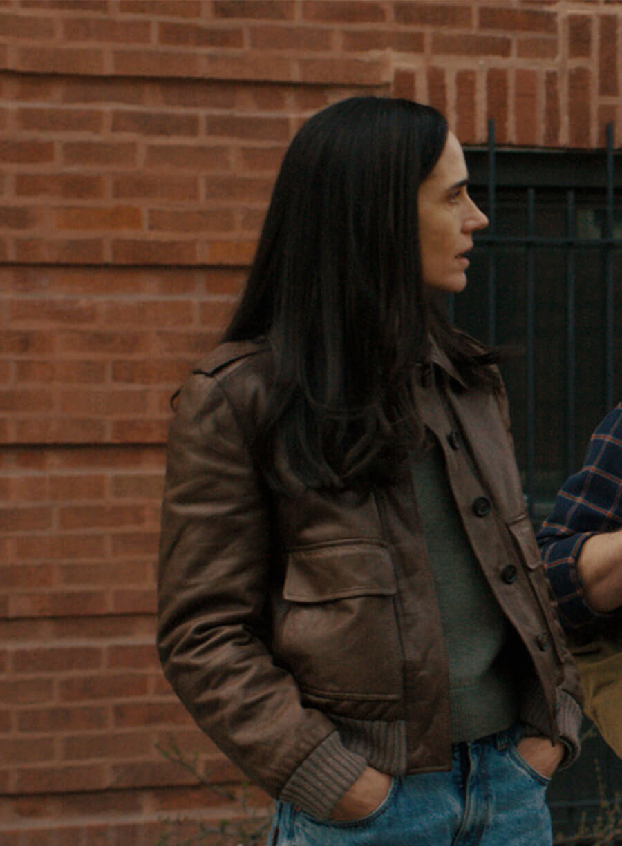 Dark Matter Jennifer Connelly Daniela Brown Leather jacket
