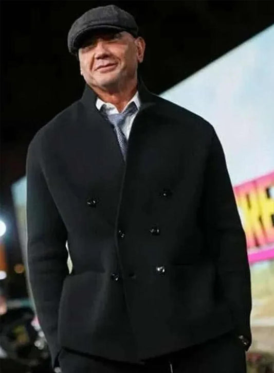 Dave Bautista The Wrecking Jonny Hale Crew Black Coat