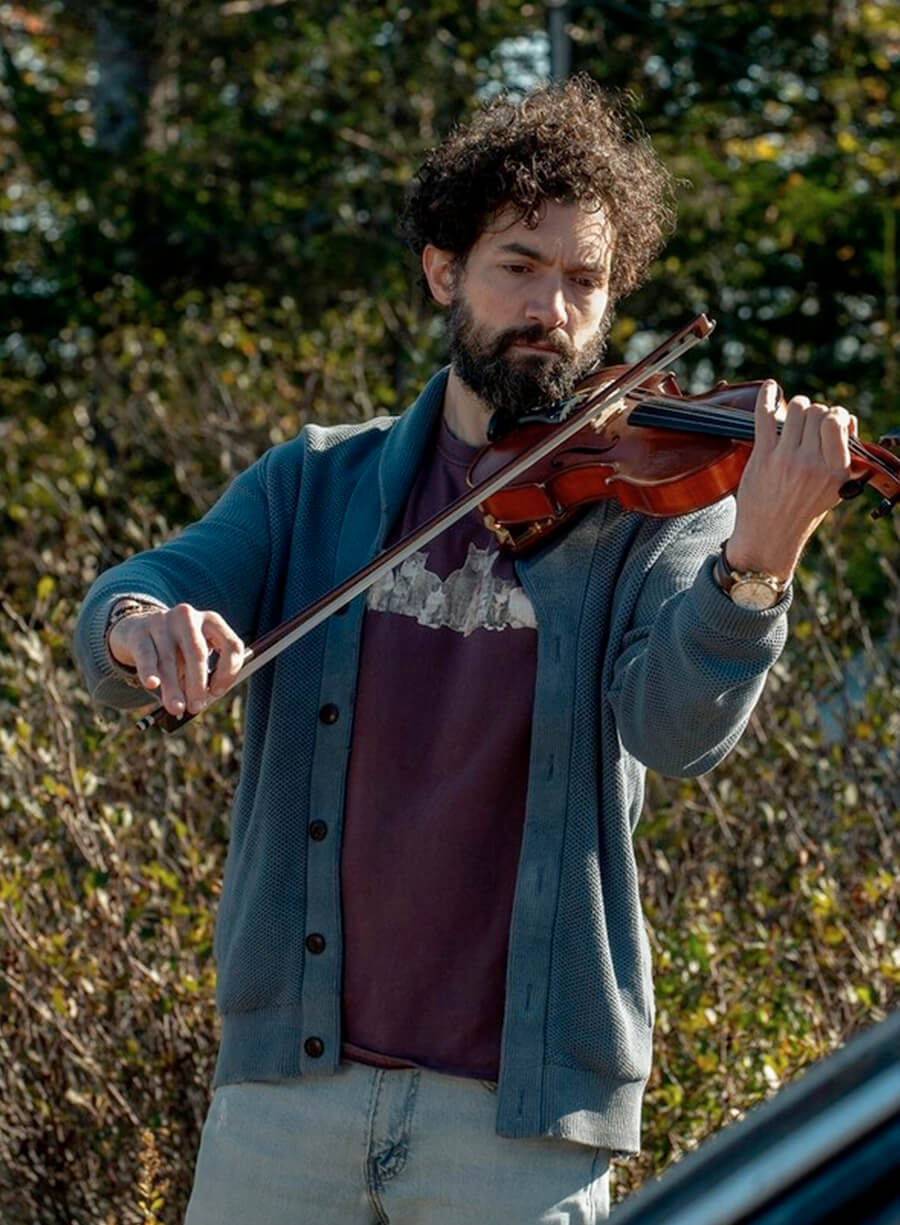  David Alpay From S02 Jade Grey Wool Jacket