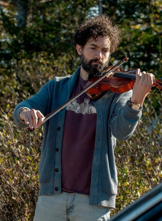  David Alpay From S02 Jade Grey Wool Jacket