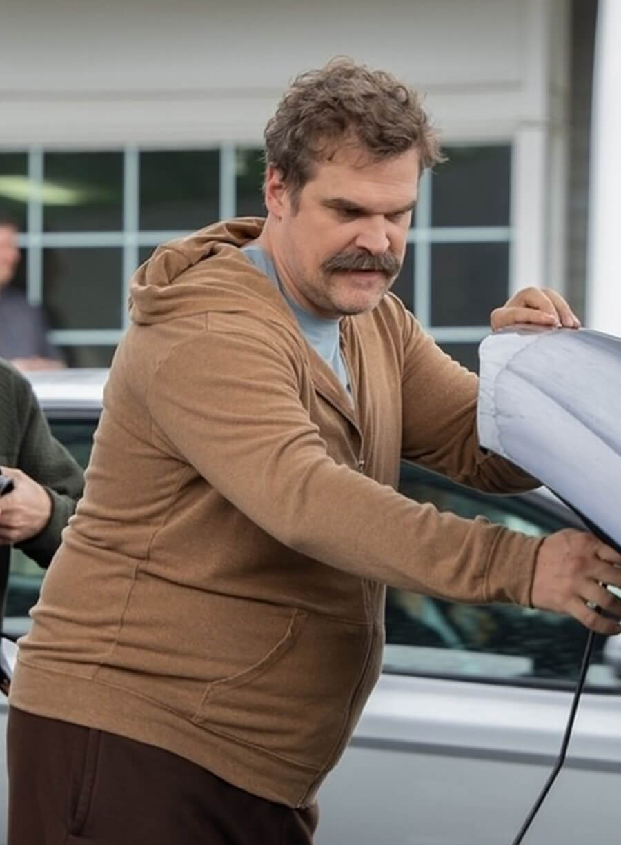 David Harbour DTF St. Louis 2026 Floyd Zip Up Hoodie