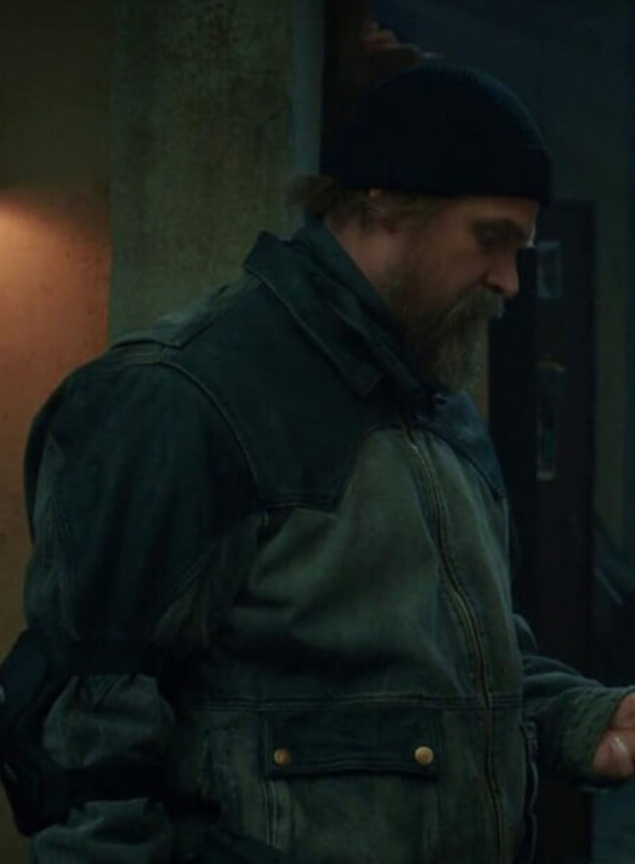 David Harbour Stranger Things S05 Jim Hopper Jacket