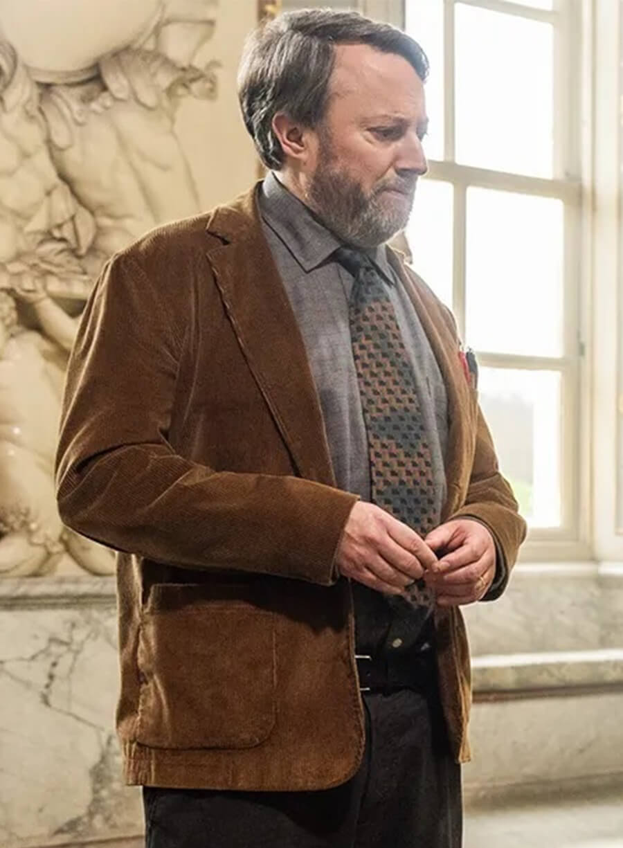 David Mitchell Ludwig S01 John Taylor Brown Corduroy Coat