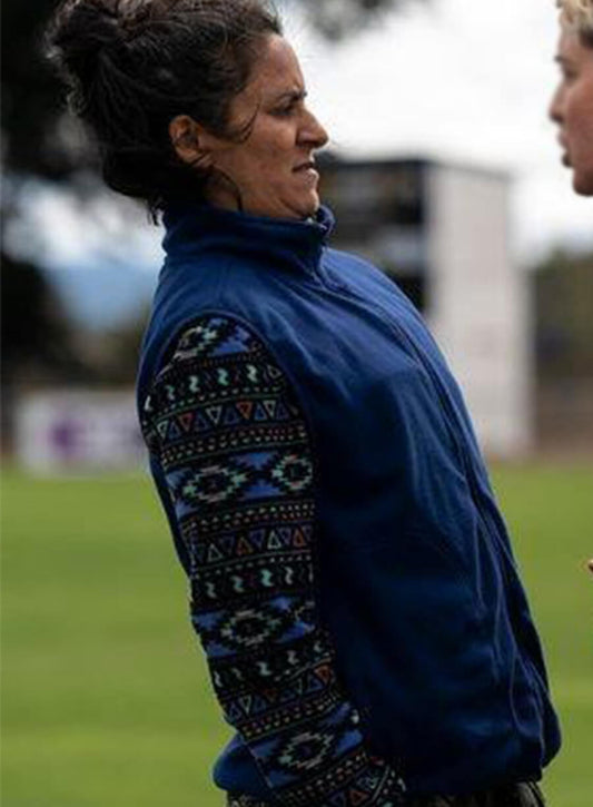 Deadloch Madeleine Sami Eddie Blue Vest 