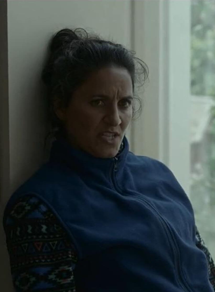 Deadloch Madeleine Sami Eddie Blue Vest 