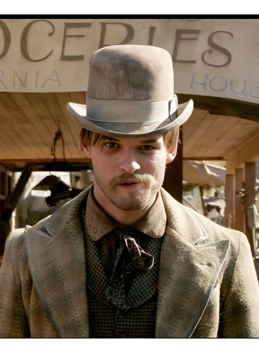 Deadwood Austin Nichols Morgan Earp Wool  Tailcoat 