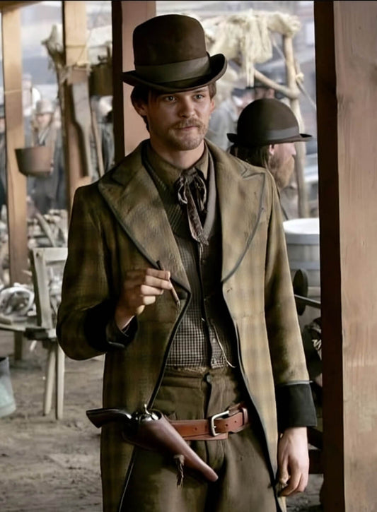 Deadwood Austin Nichols Morgan Earp Wool  Tailcoat 