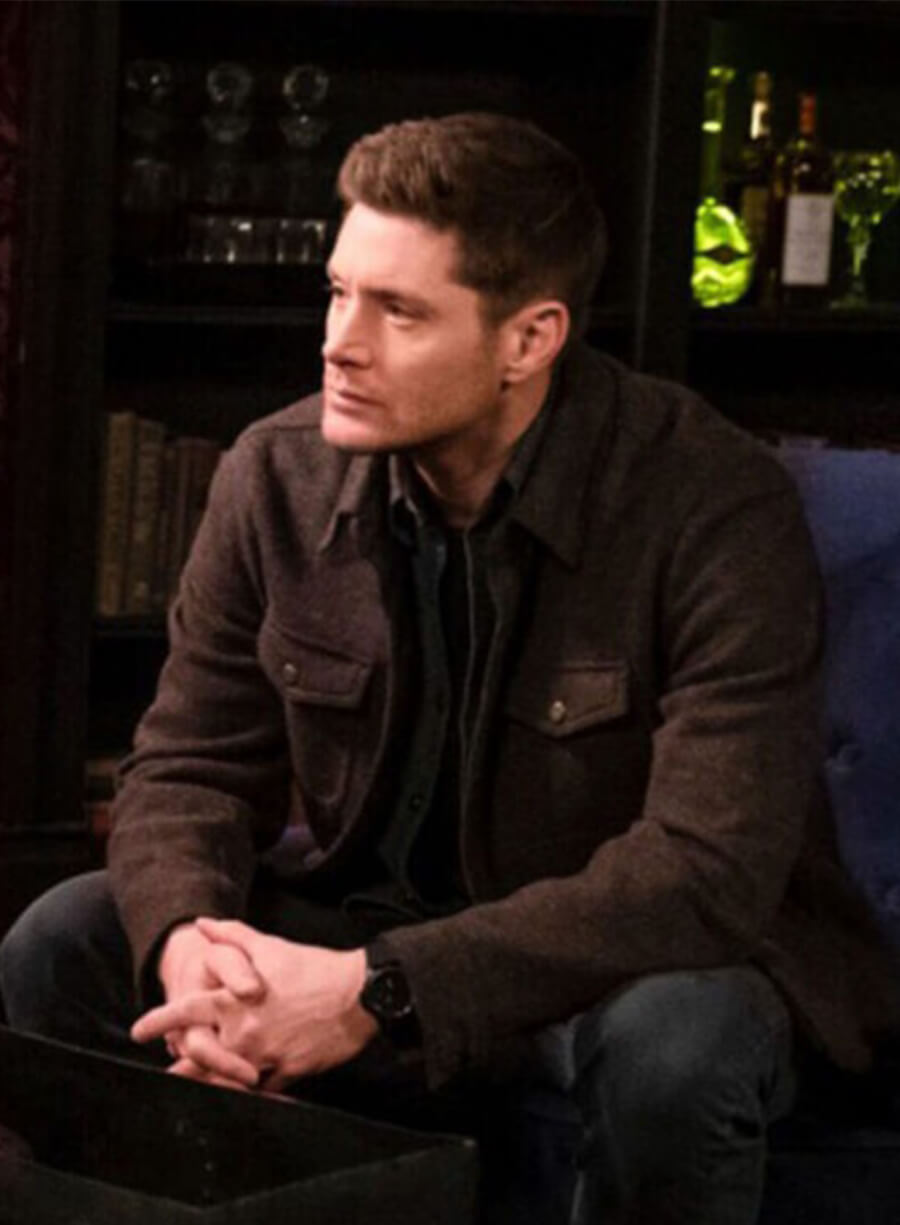 Dean Winchester Supernatural Brown Wool Jacket