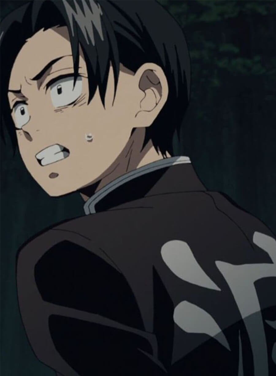 Demon Hunter Demon Slayer Brown Male Uniform