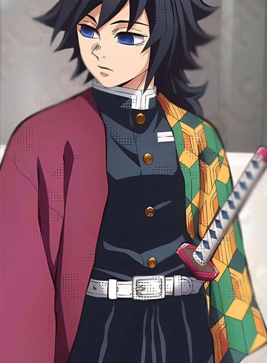 Demon Slayer Giyu Tomioka Coat
