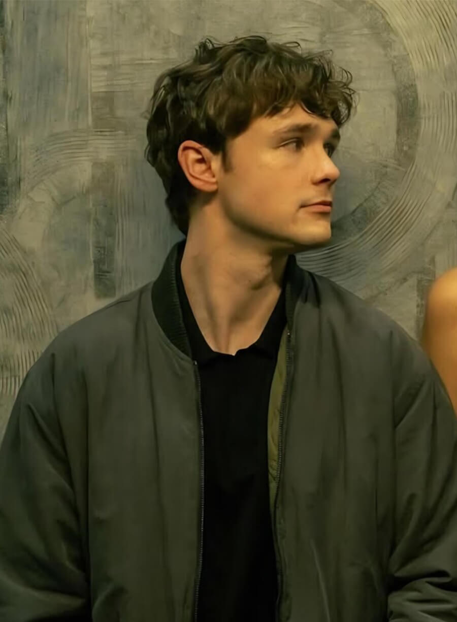 Dexter: Resurrection 2025 Harrison Morgan Grey Bomber Jacket