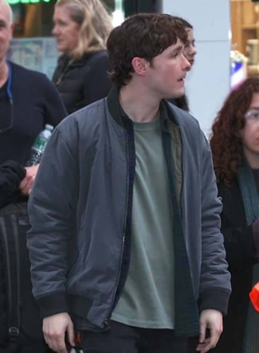 Dexter: Resurrection 2025 Harrison Morgan Grey Bomber Jacket