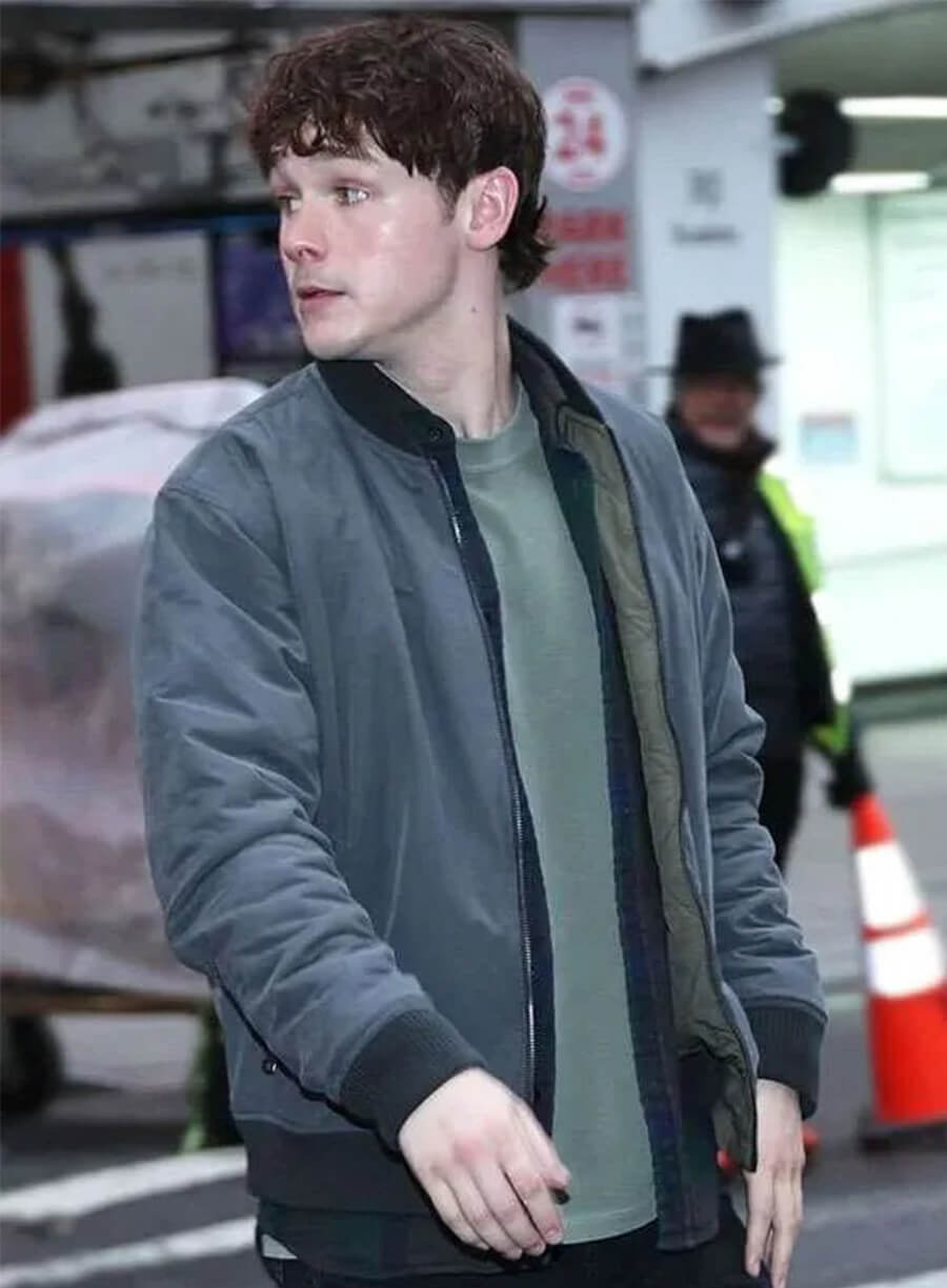 Dexter: Resurrection 2025 Harrison Morgan Grey Bomber Jacket