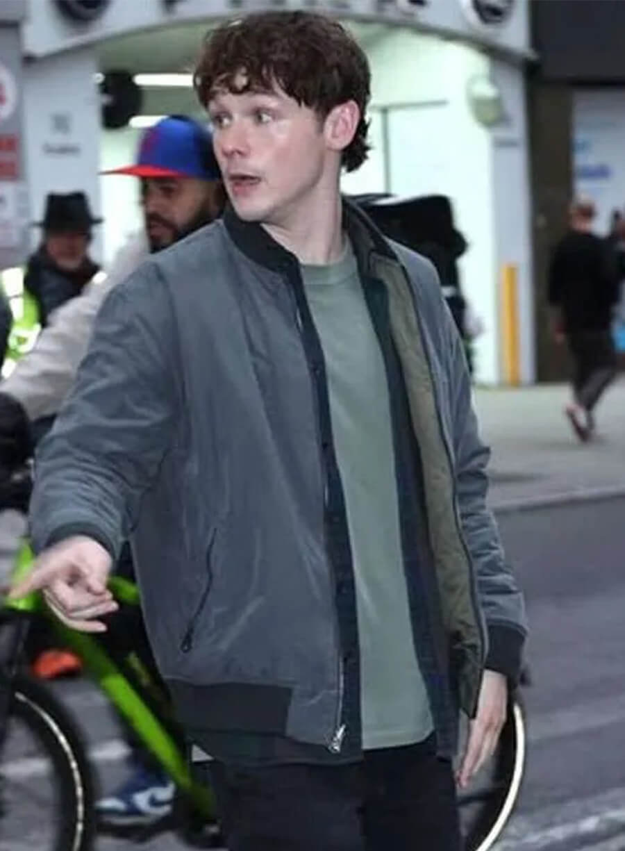 Dexter: Resurrection 2025 Harrison Morgan Grey Bomber Jacket