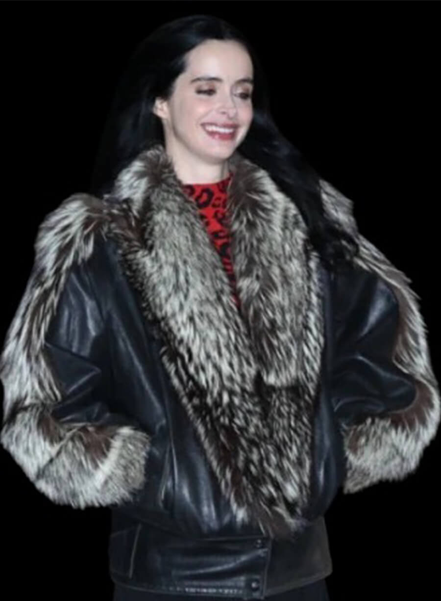 Dexter: Resurrection 2025 Mia Lapierre Fur Leather Jacket