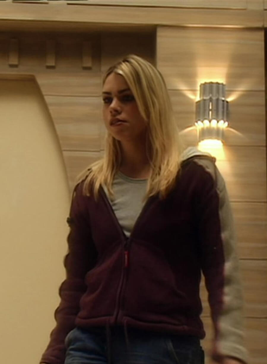 Doctor Who Billie Piper Rose Tylor Zipper Hoodie Jacket