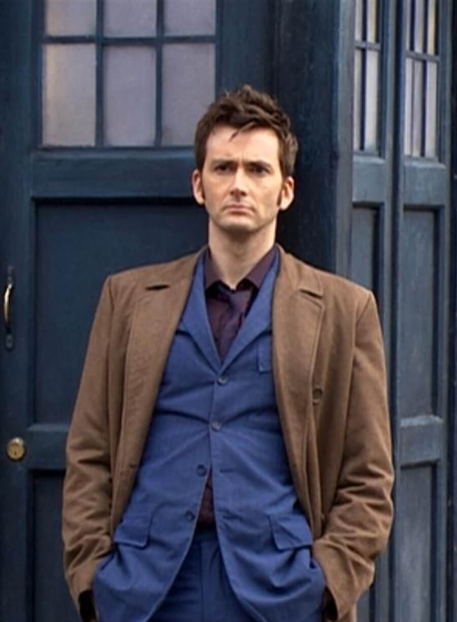 Doctor Who David Tennant Tenth Doctor Brown Coat