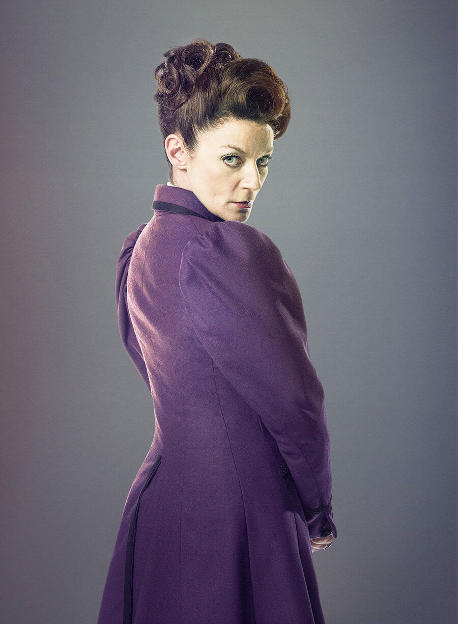 Doctor Who Michelle Gomez Missy Purple Coat 