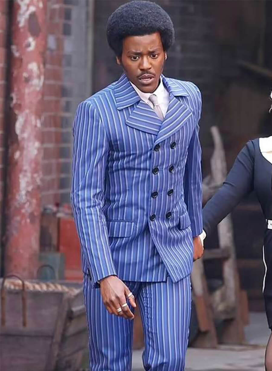 Doctor Who Ncuti Gatwa The Doctor Blue Suit