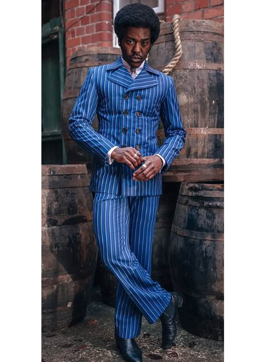 Doctor Who Ncuti Gatwa The Doctor Blue Suit