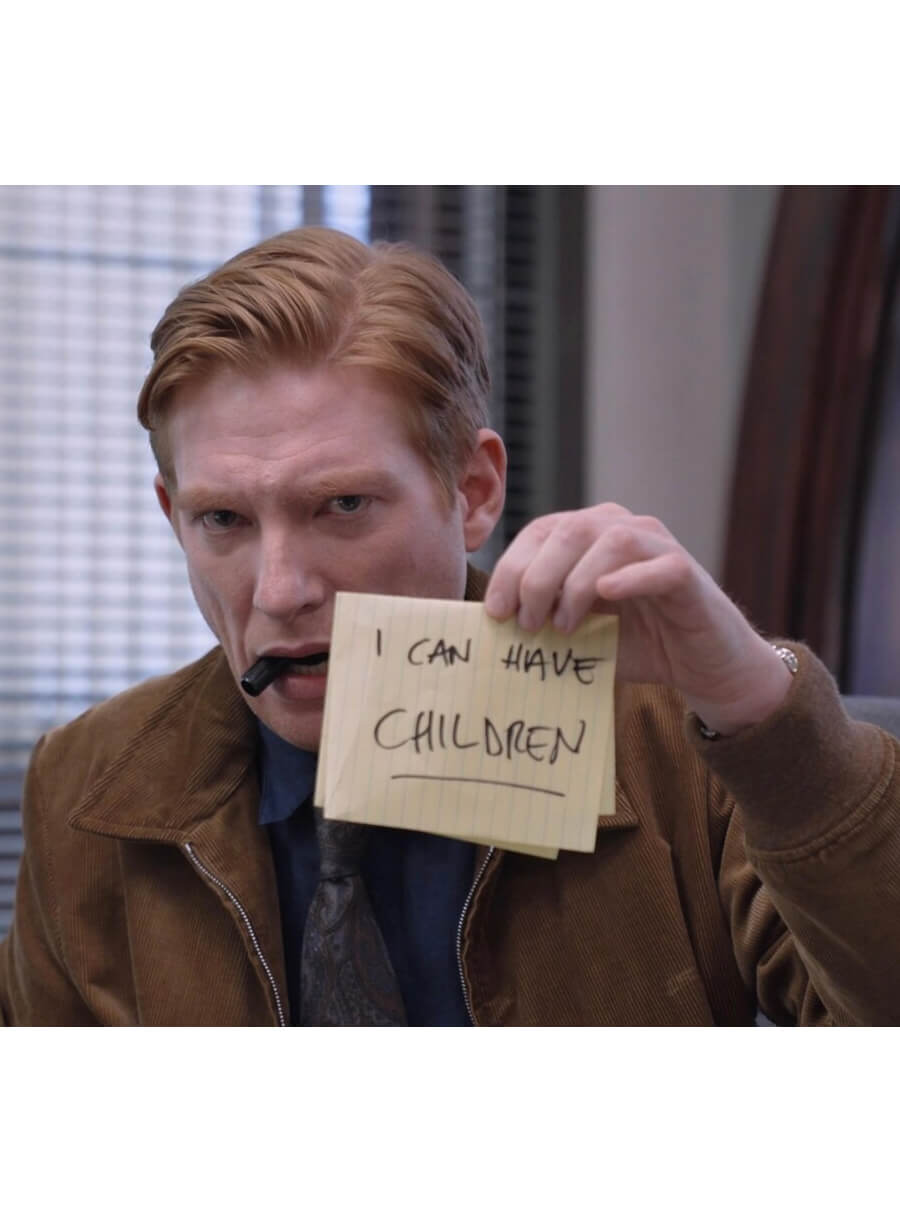 Domhnall Gleeson The Paper Ned Sampson Jacket