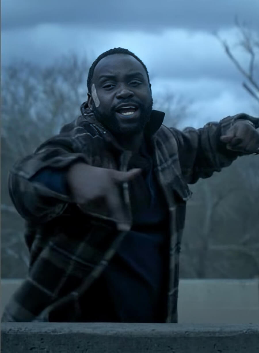 Dope Thief 2025  Brian Tyree Henry Ray Wool Jacket