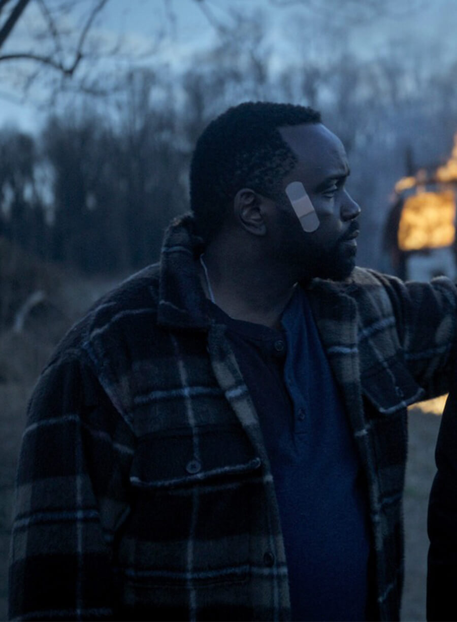 Dope Thief 2025  Brian Tyree Henry Ray Wool Jacket