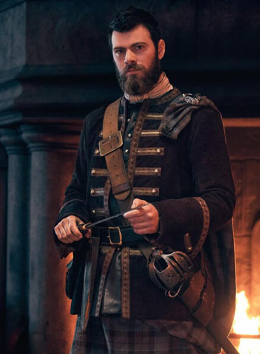 Dougal MacKenzie Outlander Blood of My Blood S01 Military Jacket