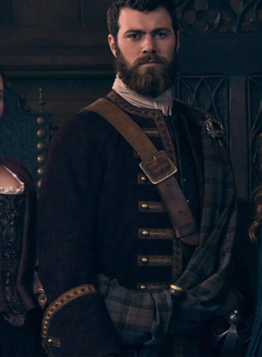 Dougal MacKenzie Outlander Blood of My Blood S01 Military Jacket