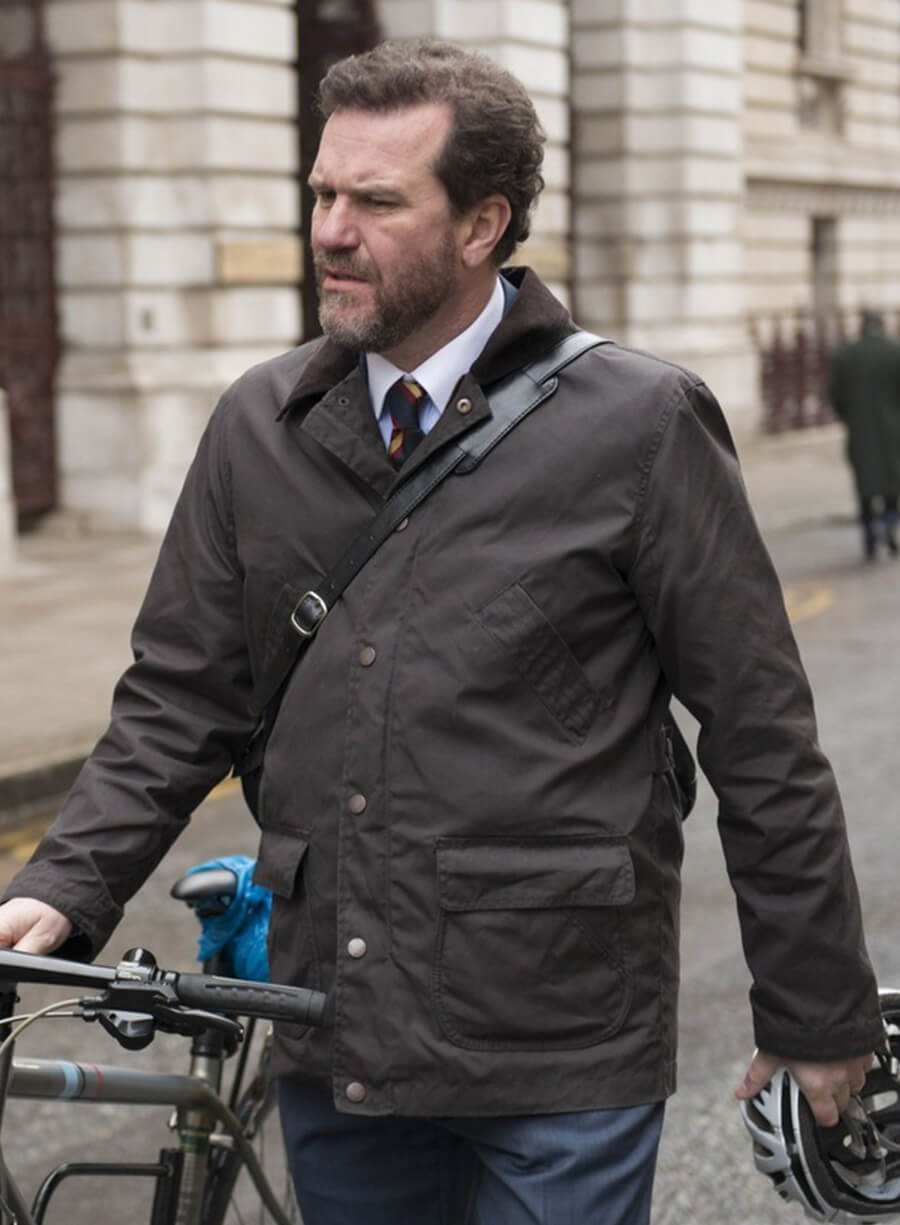 Douglas Hodge The Night Manager Rex Mayhew Brown Jacket 