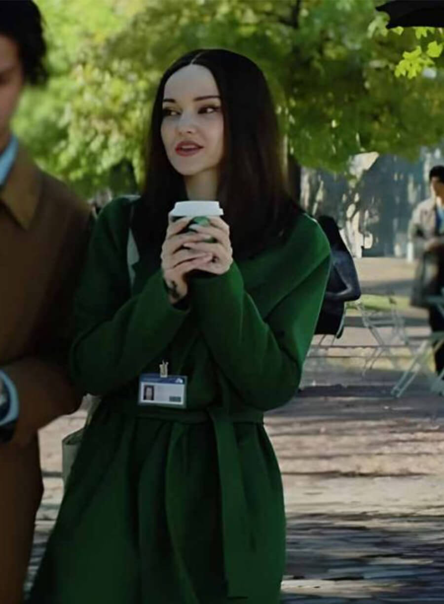 Dove Cameron 56 Days 2026 Ciara Wyse Green Coat 