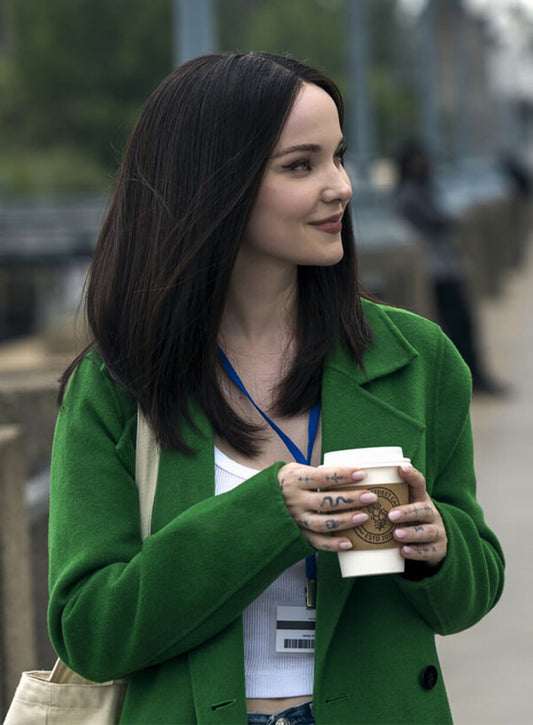 Dove Cameron 56 Days 2026 Ciara Wyse Green Coat 