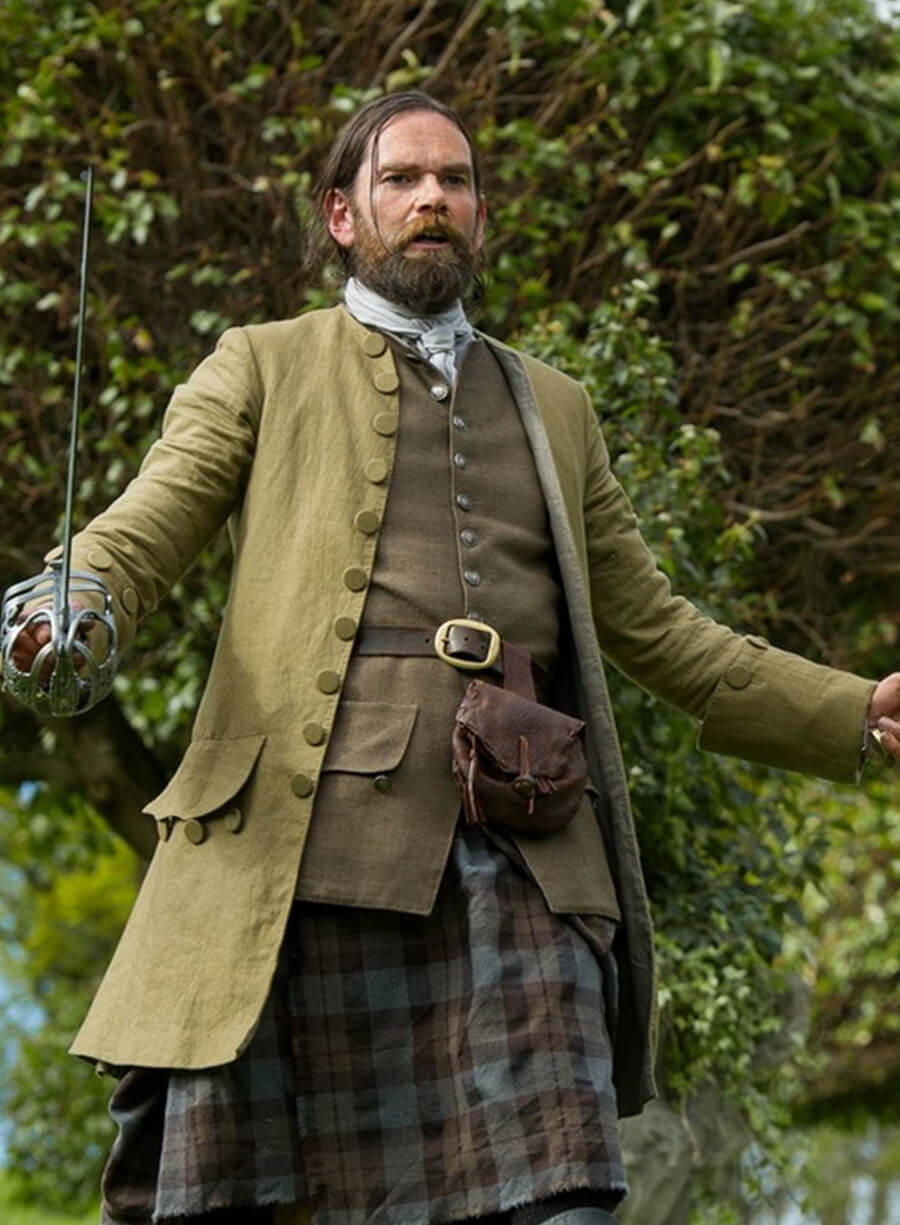Duncan Lacroix Outlander Murtagh Coat