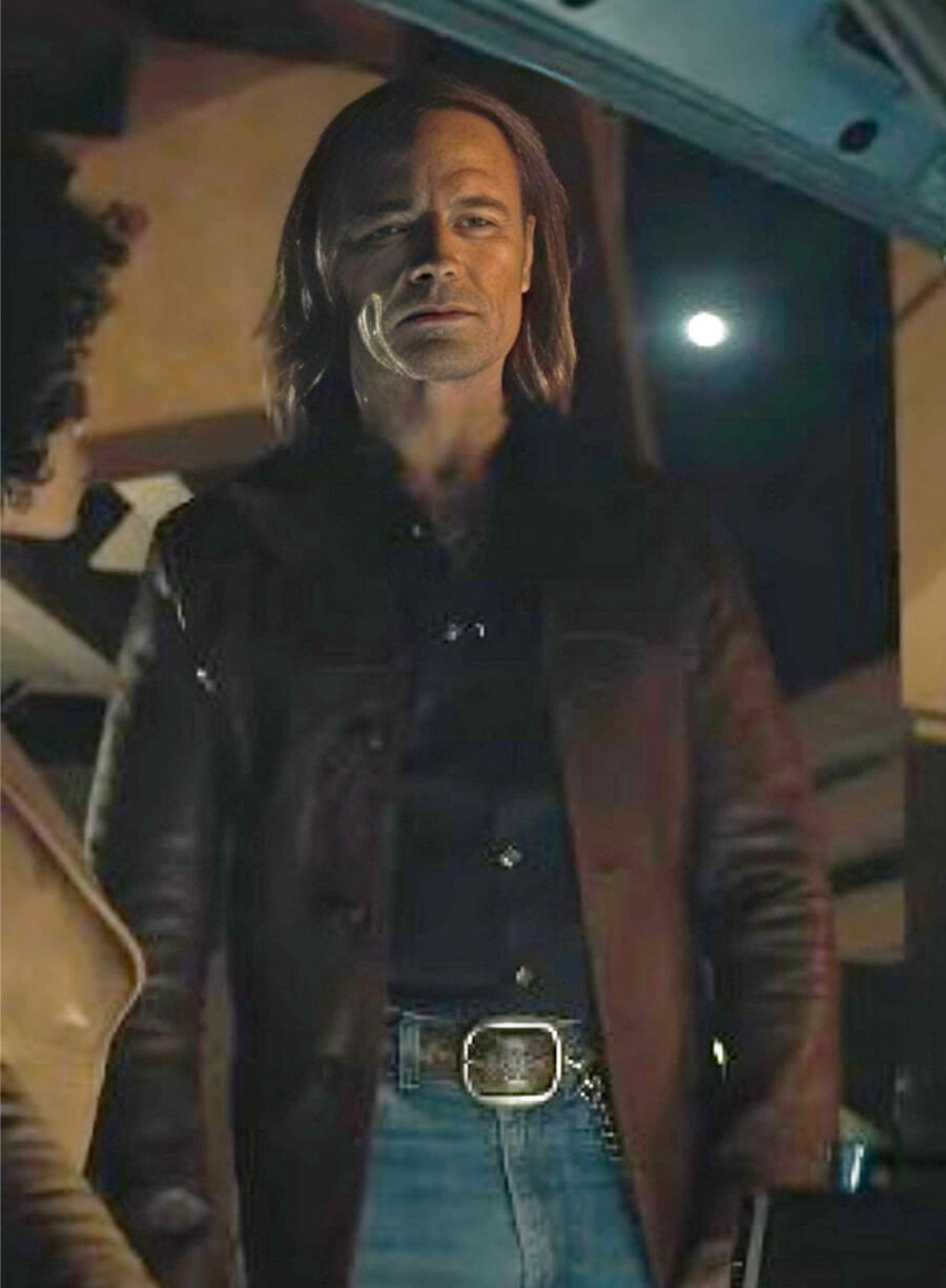 Duster 2025 Josh Holloway Jim Brown Leather Jacket 