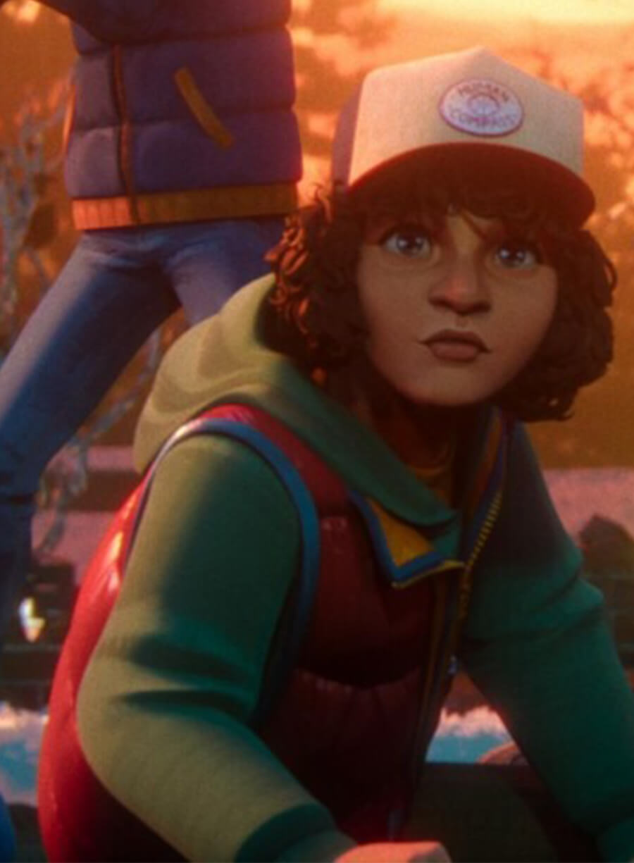 Dustin Henderson Stranger Things Tales from 85 Red Vest