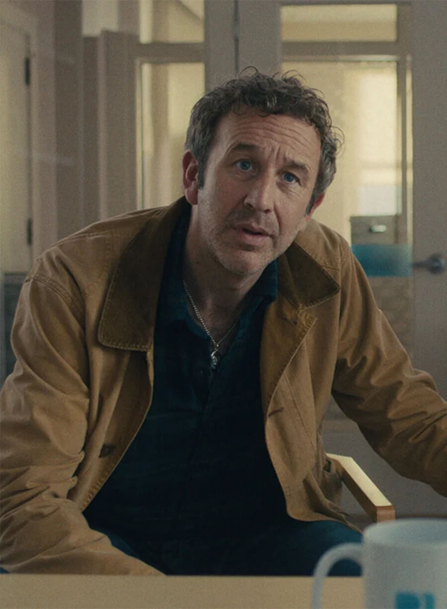 Dusty Hubbard Black Mirror S07 Brown Jacket