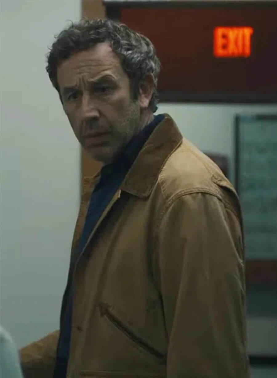 Dusty Hubbard Black Mirror S07 Brown Jacket