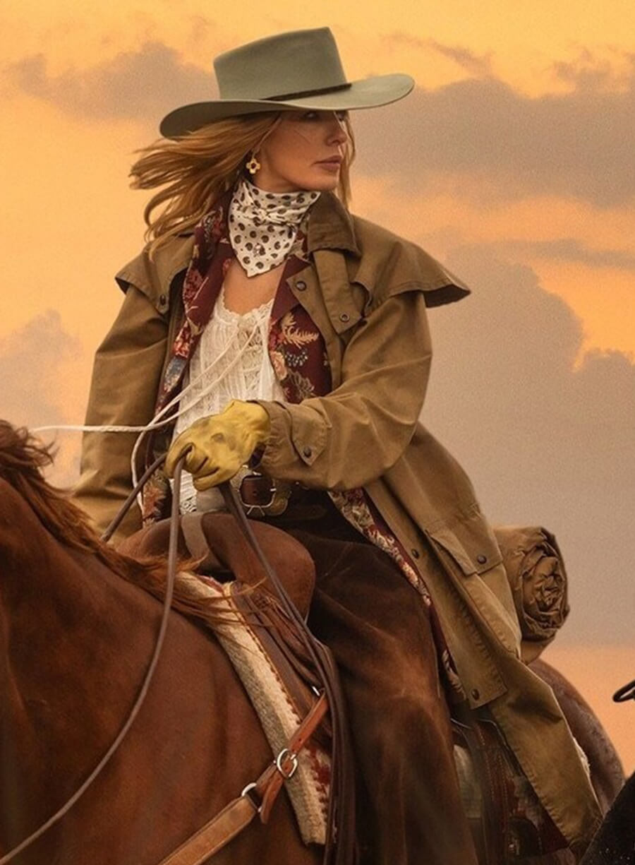 Dutton Ranch Beth Dutton Brown Coat