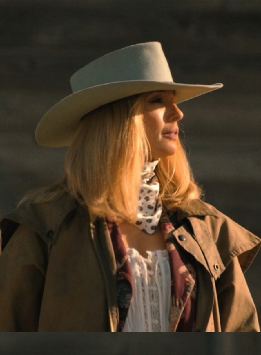 Dutton Ranch Beth Dutton Brown Coat