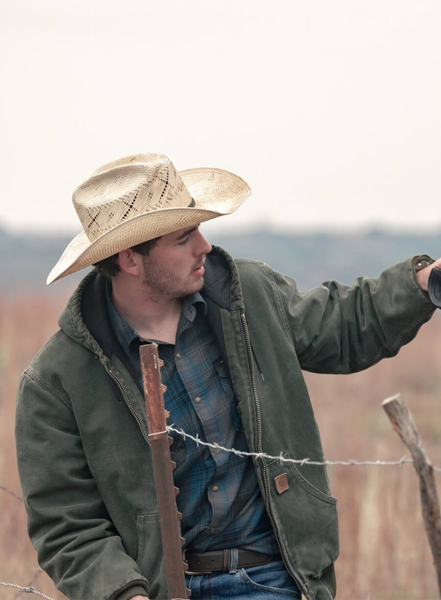 Dutton Ranch Carter Green Hooded Cotton Jacket